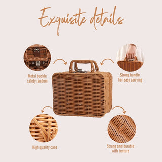 Vintage Style Baby Gift Box. 7Pcs - RYAN AND REMI