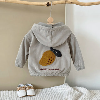 Hooded Button Jacket - RYAN AND REMI