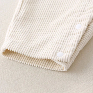 Corduroy Cartoon Bear Jumpsuit - RYAN AND REMI