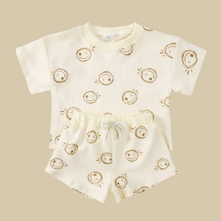 Boys Printed Shorts Set - RYAN AND REMI