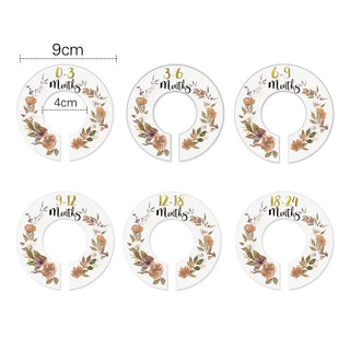 7Pcs Acrylic Closet Dividers - RYAN AND REMI