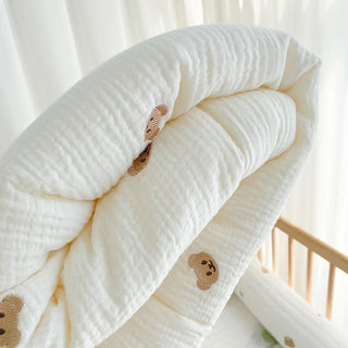 Soft Thick Quilted Blanket Crib Bedding - RYAN AND REMI