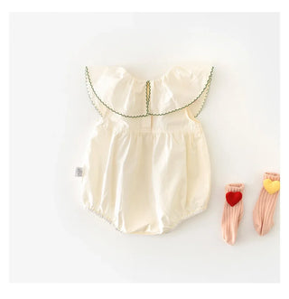 Heart Collar Crawler Romper - RYAN AND REMI