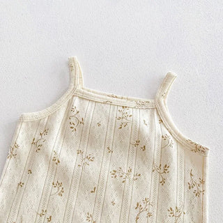 Printed Camisole Pajama Set - RYAN AND REMI