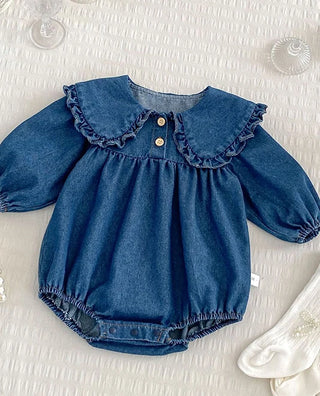 Denim Peter Pan Sister Outfit - RYAN AND REMI