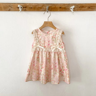 Pink Lace Bow Sister Outfit - RYAN AND REMI