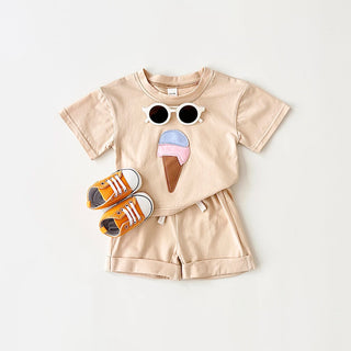 Ice Cream Cone T-shirt Set - RYAN AND REMI