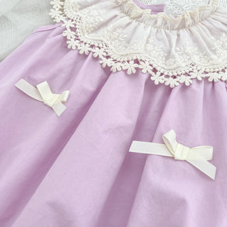 Sisters Lace Petal Collar Outfit - RYAN AND REMI