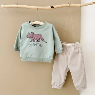 Dinosaur Sweater Pants Set - RYAN AND REMI