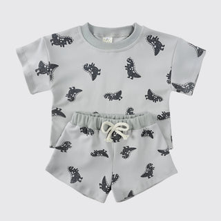 Boys Printed Shorts Set - RYAN AND REMI