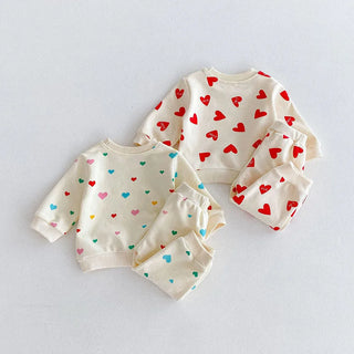 Colorful Heart Jogger Set - RYAN AND REMI