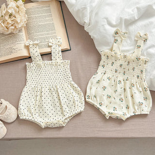 Bow Strap Romper - RYAN AND REMI