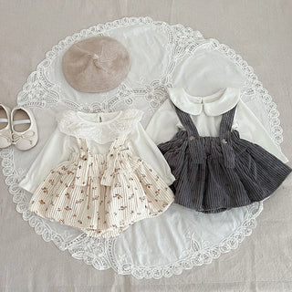 Suspender Romper Dress and Bodysuit - RYAN AND REMI