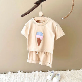 Ice Cream Cone T-shirt Set - RYAN AND REMI