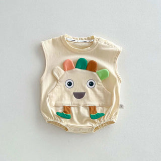 3D Animal Cartoon Romper - RYAN AND REMI