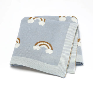 Rainbow Swaddle Wrap Stroller Blankets - RYAN AND REMI