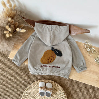 Hooded Button Jacket - RYAN AND REMI