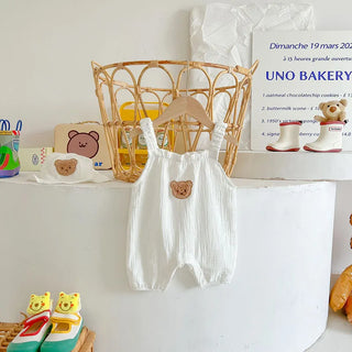 Teddy Bear Sling Romper Set - RYAN AND REMI