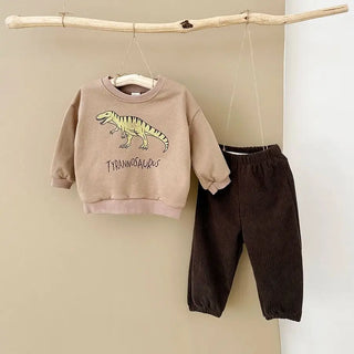 Dinosaur Sweater Pants Set - RYAN AND REMI