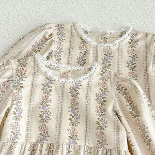 Vine Print Princess Romper - RYAN AND REMI