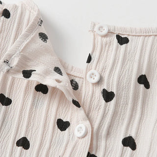 Polka Dot Ruffle Romper Set - RYAN AND REMI