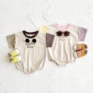 Little Love Color Block T-Shirt Bodysuit - RYAN AND REMI