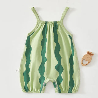 Newborn Fruit Patch Romper - RYAN AND REMI