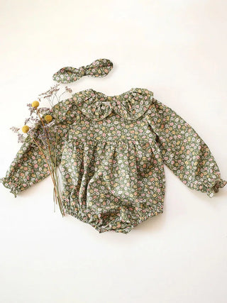 Floral Newborn Romper Set - RYAN AND REMI
