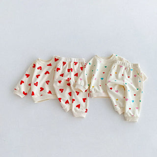 Colorful Heart Jogger Set - RYAN AND REMI