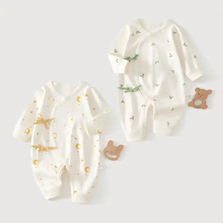 Newborn Printed Jumpsuit - RYAN AND REMI