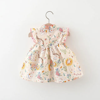 Mandarin Floral Dress - RYAN AND REMI