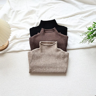 Soft Turtleneck Pullover Sweater - RYAN AND REMI