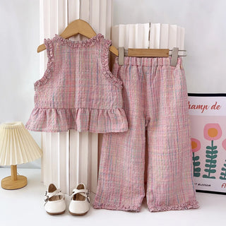 Flare Top and Loose Pants Set - RYAN AND REMI