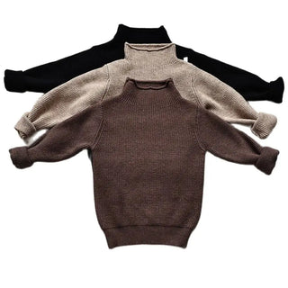 Soft Turtleneck Pullover Sweater - RYAN AND REMI