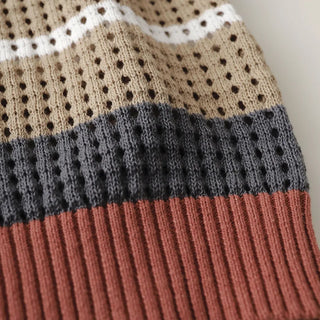 Boys Button Up Knit Shirt - RYAN AND REMI