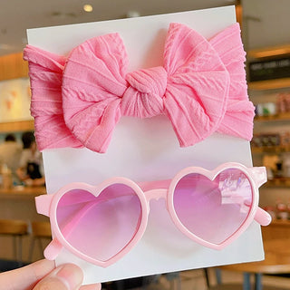Headband with Heart Glasses - RYAN AND REMI