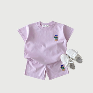 L.A Bear T-Shirt Shorts Set - RYAN AND REMI