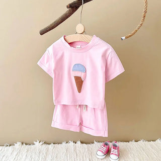 Ice Cream Cone T-shirt Set - RYAN AND REMI
