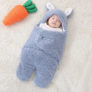 Newborn Plush Bunny Swaddle - RYAN AND REMI