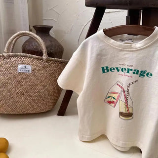 Boys Cartoon Printed T-shirt - RYAN AND REMI