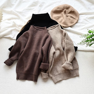Soft Turtleneck Pullover Sweater - RYAN AND REMI