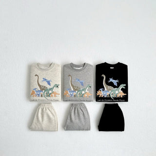 Dinosaur Print Jogger Set - RYAN AND REMI