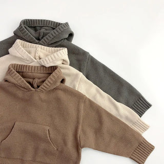 Pullover Loose Hooded  Sweater - RYAN AND REMI