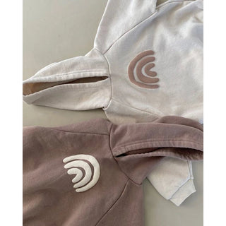 Rainbow Hoodie Romper - RYAN AND REMI