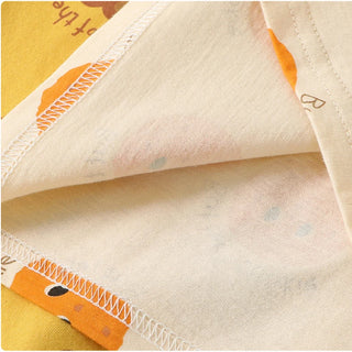 Cartoon Print Short Sleeve T-shirt - RYAN AND REMI