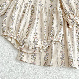 Vine Print Princess Romper - RYAN AND REMI