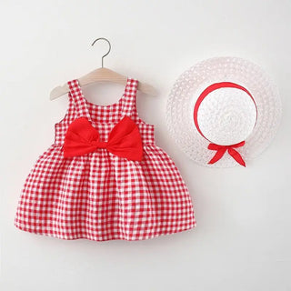Picnic Dress With Hat - RYAN AND REMI