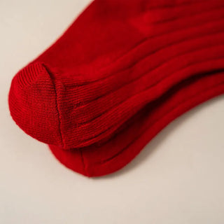 Christmas Velvet Bow Socks - RYAN AND REMI