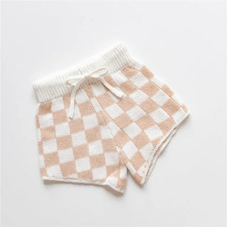 Checkered Knitted Resort Set - RYAN AND REMI