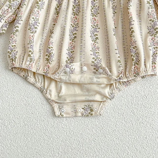 Vine Print Princess Romper - RYAN AND REMI